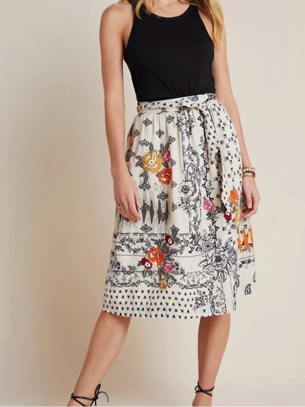 Anthropologie Vineet Bahl Devi Skirt